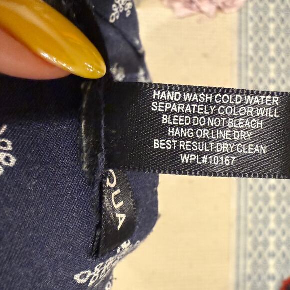 Aqua Dress - Size Small with Bow Detail‎ and Straps - Picture 3 of 4